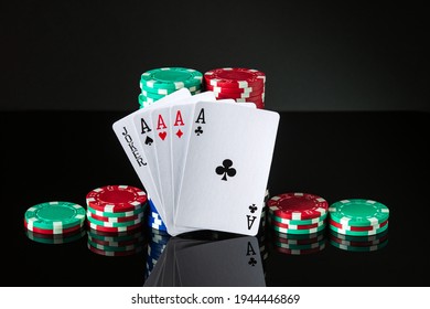cat Meter Performer Poker Cards Five Kind Highest Combination Stock Photo 1944446869 |  Shutterstock