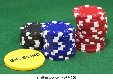 Poker Chips Big Blind Stock Photo 6794758 | Shutterstock