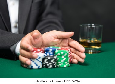 Poker Player Going 