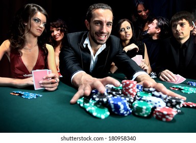 Poker Player Going 