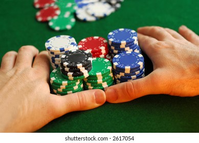 Poker Player Going 