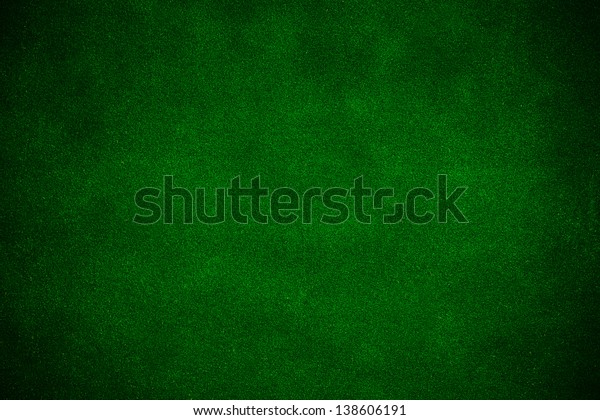 Poker table felt
background in green color