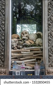 Pol Pot Victims Memorial In Siem Reap, Cambodia-04.09.2019
 