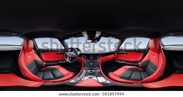 Poland 18 February 2017 Interior Mercedes Stock Photo Edit