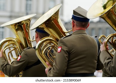 Poland, Warsaw May 8, 2022. Celebrations Of The End Of The Second World War At The Tomb Of The Unknown Soldier And Piłsudski Square.