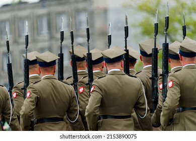 Poland, Warsaw May 8, 2022. Celebrations Of The End Of The Second World War At The Tomb Of The Unknown Soldier And Piłsudski Square.