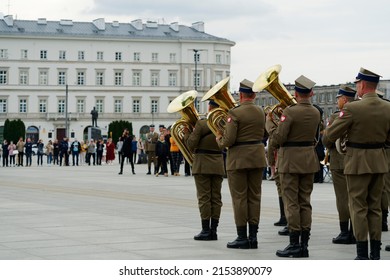 Poland, Warsaw May 8, 2022. Celebrations Of The End Of The Second World War At The Tomb Of The Unknown Soldier And Piłsudski Square.