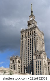 Poland Warsaw. Palace Of Culture And Science.