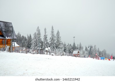 Poland. Zakopane. Ski Resort In Zakopane. February 22, 2018