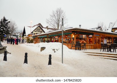 Poland. Zakopane. Ski Resort In Zakopane. February 22, 2018