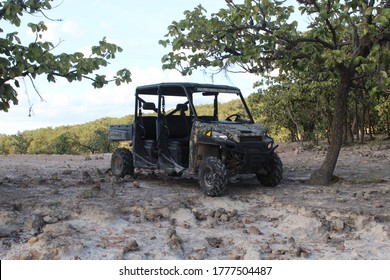 A Polaris Ranger In A Beautiful Place