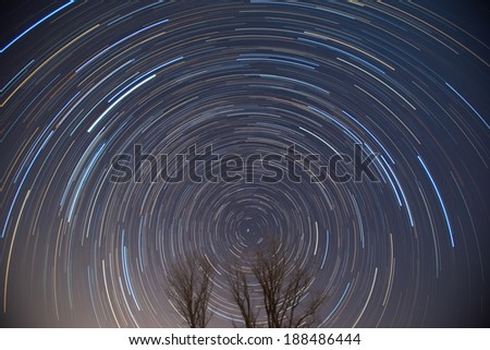 Similar – Image, Stock Photo moonlight Dusk Night Moon