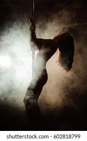 Pole Dancing Stock Photo (Edit Now) 602818799