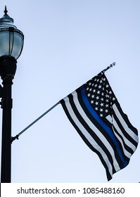 Police American Flag