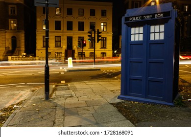 Police Blue Box, And Time Travel.