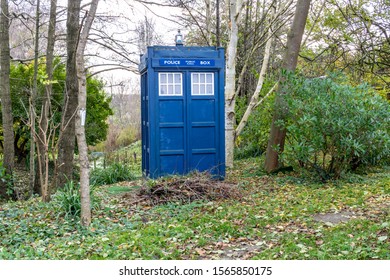 Police Box as Doctor Who's Tardis