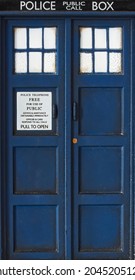 Police Call Box. Tardis From Doctor Who.