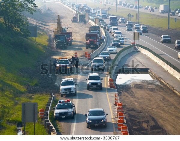 Freeway accident