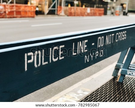 Police line do not cross