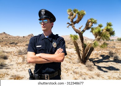Police officer on duty