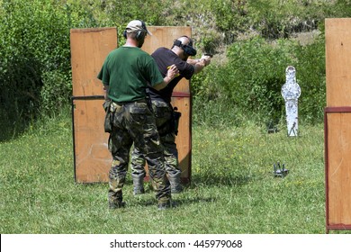 Police Shooting Practice Shooting Range Stock Photo 445979068 ...