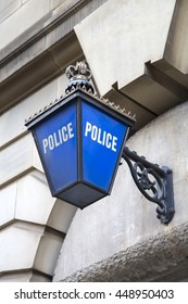 Police Station Sign; England; UK