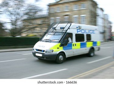 Police Van Panned