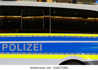 Police Vehicle In Germany - Translation: Polizei