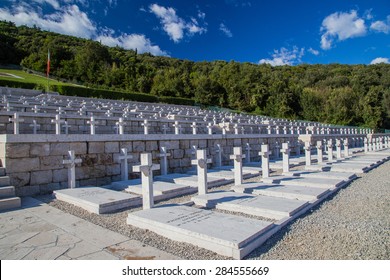 The Polish Cemetery In Monte Casino, Italy