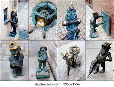 Polish Dwarfs In Wroclaw