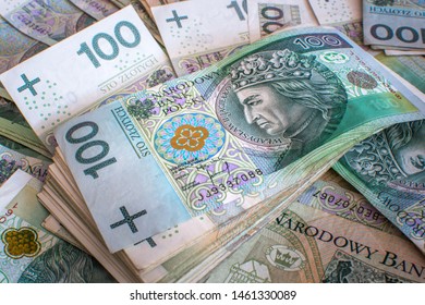 Polish money, 100 PLN, Polish Zloty, 100 zł