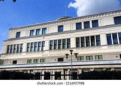 Polish Senate. Warsaw, Poland - Senate Of The Republic Of Poland (Senat Rzeczypospolitej Polskiej).