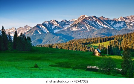 Polish Tatra Mountains Landscape