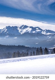 Polish Tatra Mountains In Winter