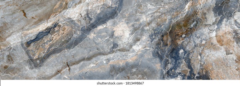 Polished Blue Marble Slab for Wall decoration, Emperor Gold Granite Gold Beige Slab and Wall floor Tiles, Beautiful abstract closeup of marble background for decorative design. abstract background.