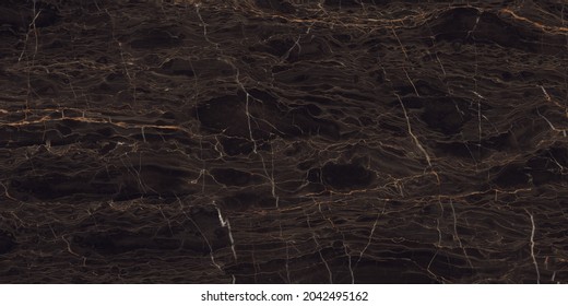 Polished Dark Marble Texture With High Resolution Italian Granite Red Color Stone Texture For Interior Exterior Home Decoration And Ceramic Wall Tiles And Floor Tile Surface Background. 