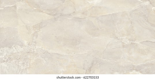 Polished Ivory Marble. Real Natural Marble Stone Texture And Surface Background. 
