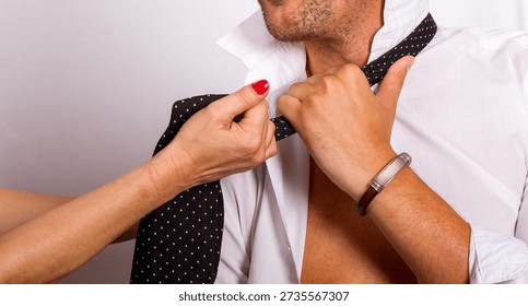 Polished Pose Demonstrating Commanding Presence Intertwined With Seductive And Playful Undertones