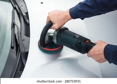 Polishing A Car Power Tools