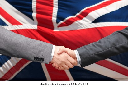 Political Business National Concept Close Handshake Stock Photo ...