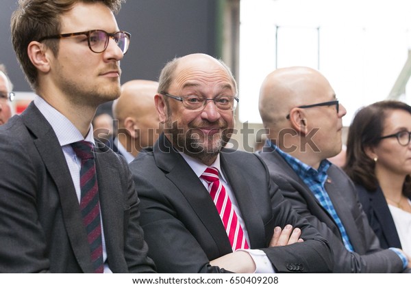 Politician Candidate Chancellor Martin Schulz Kanzlerkandidat Stock Photo Edit Now