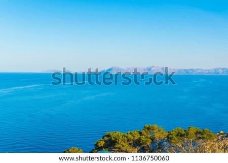 Similar – Cap Formentor from the air