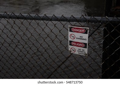 Polluted River