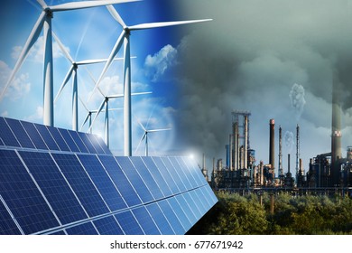 Concept Energy Storage System Renewable Energy Stock Illustration ...