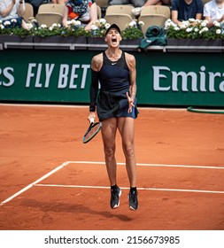 Polona Hercog Slovenia During Second Round Stock Photo 2156673985