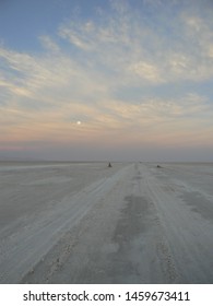 Polychromy Of The Sunset In The Salar De Uyuni