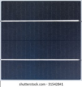 Polycrystalline Solar Cell Close-up