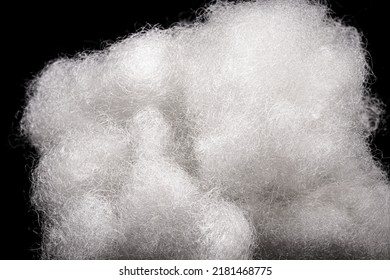 polyester, silicone or glass fiber, a synthetic fiber made with ethylene, a thermoplastic polymer, by a process called polymerization - Shutterstock ID 2181468775
