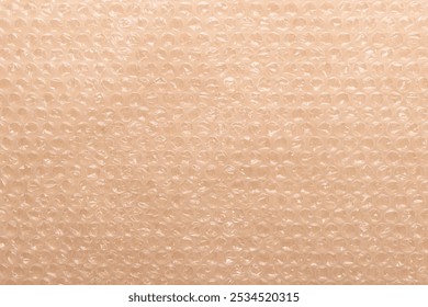 Polyethylene bubble wrap used to pack and ship fragile items, White bubble wrap packing texture. Air cushion film background