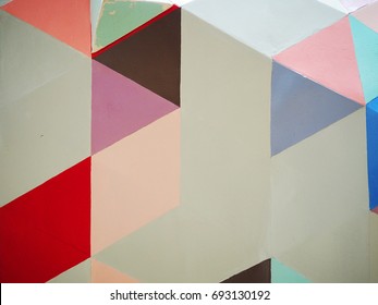 polygon abstract art geometric pattern background concept design